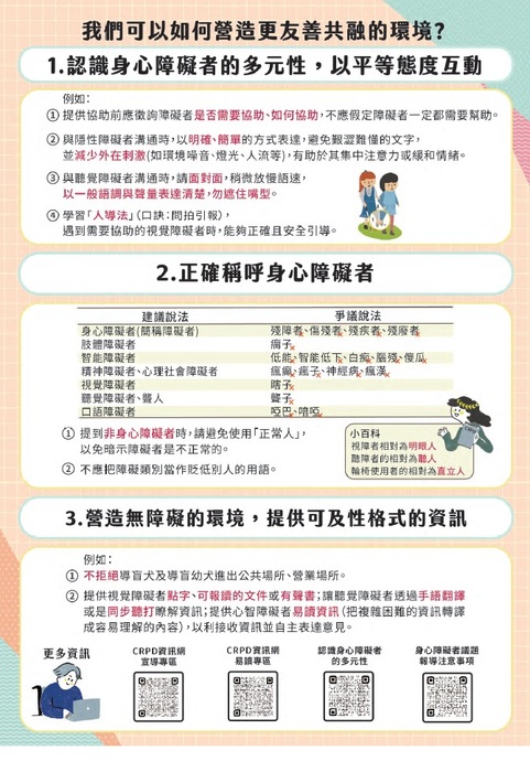 認識身障者權利公約圖片