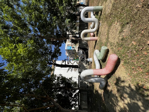 公共藝術作品全景照片圖片